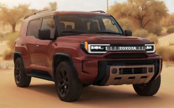 SUV ‘đàn em’ của Toyota Fortuner đang được phát triển, thiết kế lấy cảm hứng từ Land Cruiser Prado