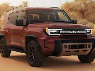 SUV ‘đàn em’ của Toyota Fortuner đang được phát triển, thiết kế lấy cảm hứng từ Land Cruiser Prado