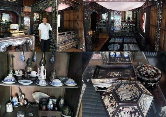 Căn nhà đặc biệt nhất miền Tây, bên trong toàn đồ cổ, có cả long sàng giá trị hàng trăm triệu