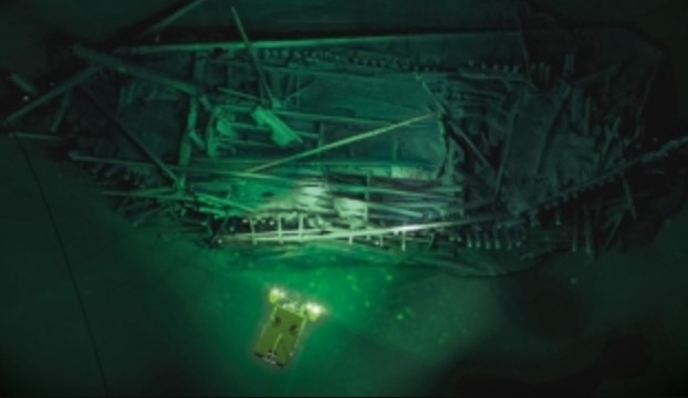 Tìm thấy xác tàu nguyên vẹn cổ nhất thế giới ở Biển Đen