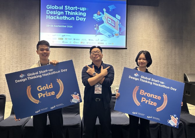 Sinh viên Việt “ẵm” loạt giải trong cuộc thị khởi sự công nghệ số