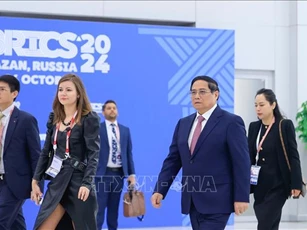 Thủ tướng Phạm Minh Chính gặp lãnh đạo các nước dự Hội nghị cấp cao BRICS mở rộng