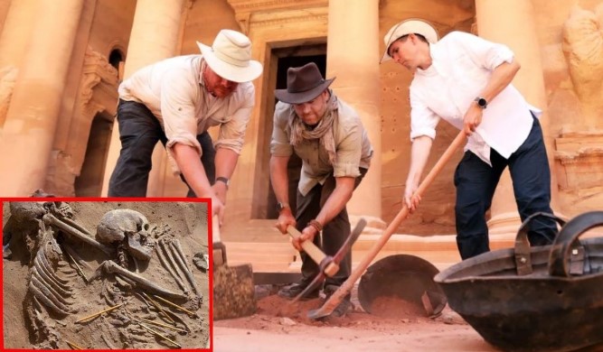 Phát hiện ngôi mộ bí mật chứa ít nhất 12 bộ xương người