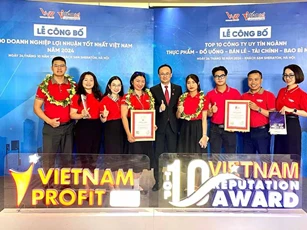 Dai-ichi Việt Nam tiếp tục được vinh danh trong nhóm doanh nghiệp đạt lợi nhuận tốt nhất