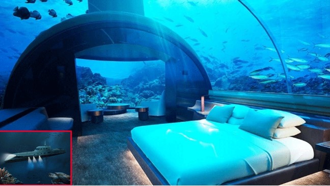 Khách sạn xa hoa nhất thế giới: Thích thú với trải nghiệm ngủ giữa lòng đại dương, một đêm gần 4 tỷ