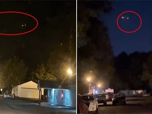 Người dân phát hiện 1 dàn UFO gần căn cứ quân sự, nơi ‘tàu mẹ’ bí ẩn từng xuất hiện