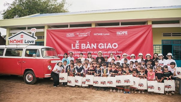 Hỗ trợ xây mới trường học tại huyện miền núi Quế Phong Nghệ An