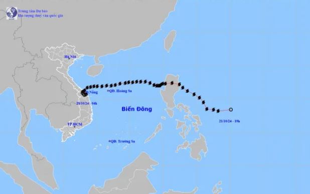 Tin cuối cùng về cơn bão số 6