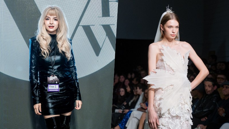 Váy cưới đính ngọc trai của Việt Nam xuất hiện tại Vancouver Fashion Week