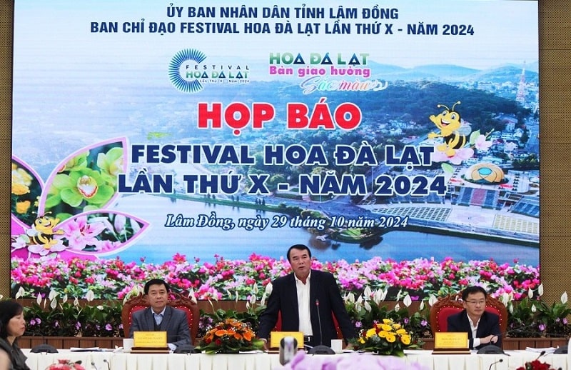 Lâm Đồng dự kiến đón 2 triệu du khách trong tháng cao điểm Festival hoa Đà Lạt