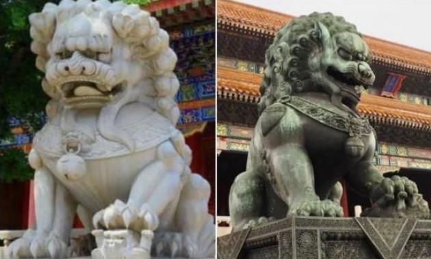 Là hiện thân của quyền lực, vì sao đôi sư tử ở cung Càn Thanh, Tử Cấm Thành lại luôn cụp tai trông có vẻ 'hèn nhát'?