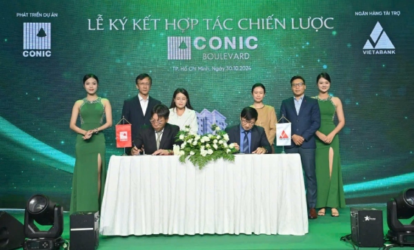 Ký kết hợp tác chiến lược dự án căn hộ Conic Boulevard