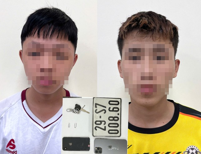 Nhóm học sinh gây ra loạt vụ trộm cắp xe máy ở Hà Nội