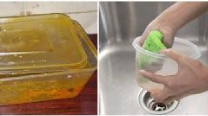 Đồ nhựa bị ố, xỉn màu chỉ mẹo làm sạch đơn giản