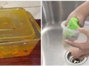 Đồ nhựa bị ố, xỉn màu chỉ mẹo làm sạch đơn giản