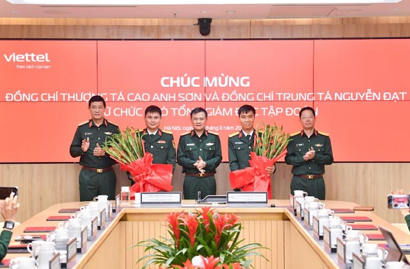 Viettel có thêm 2 phó tổng giám đốc