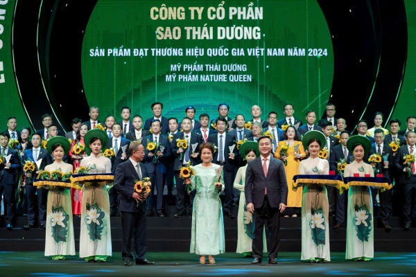 Sao Thái Dương vinh dự đạt Thương hiệu quốc gia Việt Nam lần thứ 9