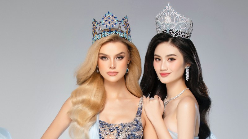Hoa hậu Ý Nhi đọ sắc cùng đương kim Miss World 