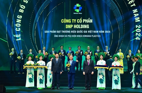 Ba thương hiệu thuộc DNP Holding được vinh danh Thương hiệu quốc gia Việt Nam