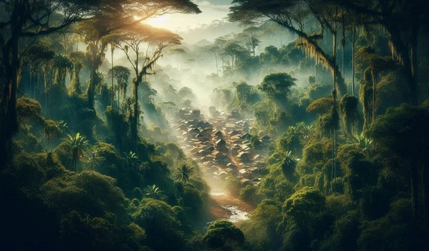 Quét laser, thành phố ma thế kỷ 18 lộ ra giữa rừng Amazon