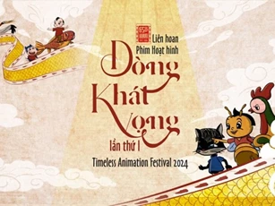 Lần đầu tiên tổ chức liên hoan phim hoạt hình Dòng khát vọng