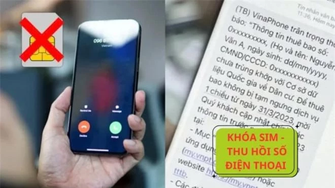 4 đối tượng bị khoá SIM, thu hồi số điện thoại từ nay đến hết năm 2024, là đối tượng nào? 0