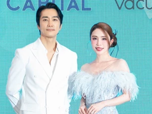 Quỳnh Nga đẹp đôi bên tài tử "Trái tim mùa thu" Song Seung Heon