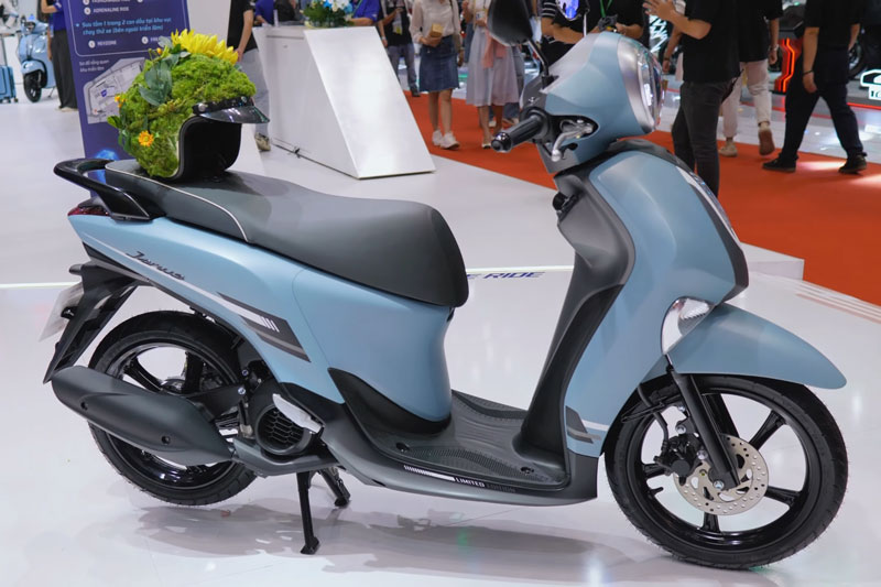 CLIP: Cận cảnh Yamaha Janus 2025 vừa ra mắt tại Việt Nam: Siêu tiết kiệm xăng, giá hơn 29 triệu đồng, so kè cùng Honda Vision