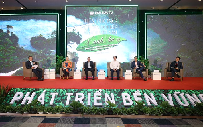 Các tập đoàn lớn cần phát huy vai trò tiên phong trong chuyển đổi kép