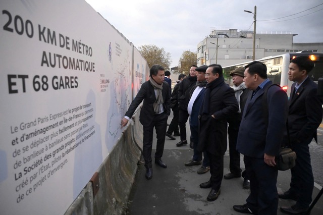 Doanh nghiệp Pháp muốn đầu tư vào hạ tầng giao thông tại Long An