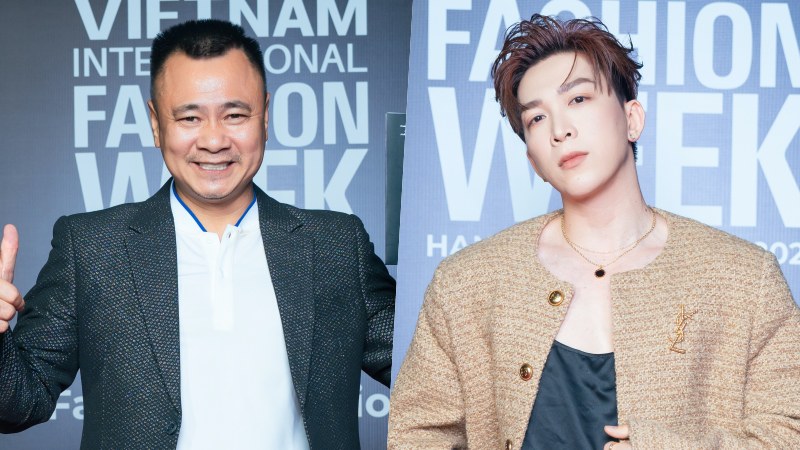 "Anh trai" Tự Long, Tăng Phúc hội ngộ trên thảm đỏ Tuần lễ thời trang quốc tế Việt Nam
