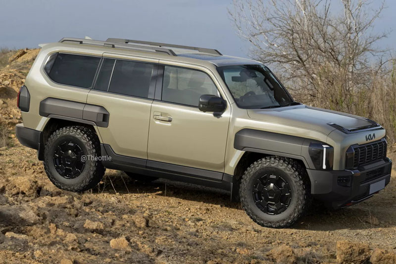 Vừa ra mắt, Kia Tasman đã bị đồn đoán về biến thể SUV off-road cạnh tranh Toyota Land Cruiser