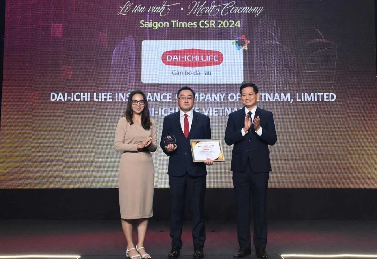 Dai-ichi Life Việt Nam được vinh danh 'Doanh nghiệp vì cộng đồng'