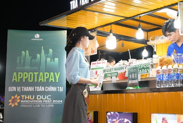 AppotaPay là đối tác thanh toán chính thức tại Thủ Đức Innovation Fest 2024