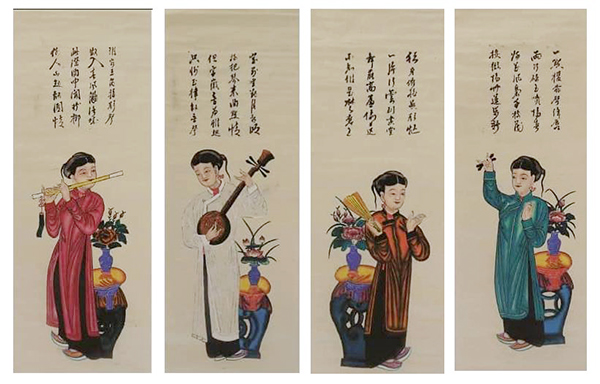 Đà Nẵng: Triển lãm tranh dân gian kỷ niệm Ngày Di sản văn hoá Việt Nam