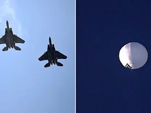 Máy bay chiến đấu F-16 của Mỹ bắn hạ UFO hình bát giác, cảnh sát thu thập được thứ không thể ngờ