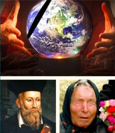 Nhà tiên tri mù Baba Vanga, nhà tiên tri Nostradamus , nhà tiên tri