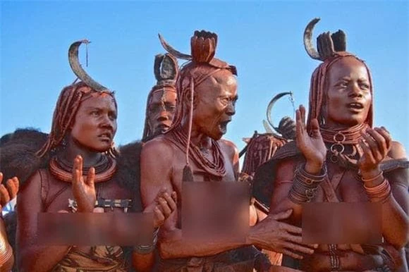 bộ lạc, bộ lạc nguyên thủy, châu phi, Bộ lạc Himba, Bắc Namibia