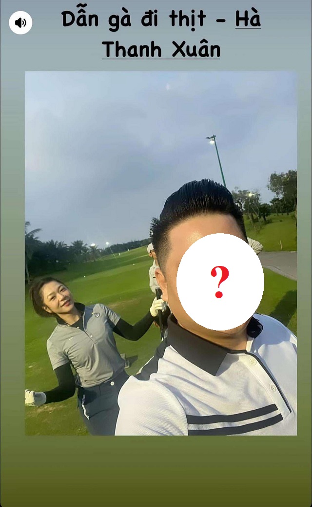 Lộ ảnh Hà Thanh Xuân chơi golf cùng một đại gia bất động sản, nghi vấn đã có tình mới?