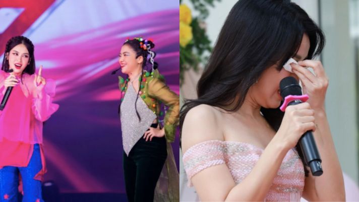 Một sao nữ trong "Chị đẹp đạp gió rẽ sóng" bật khóc nức nở, chuyện gì đã xảy ra?