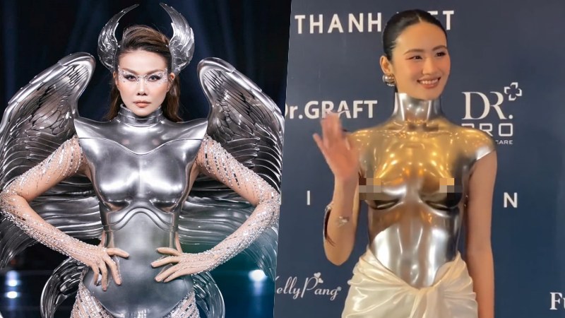 Cùng diện đồ mô phỏng vòng 1 táo bạo, Thanh Hằng được khen, Ý Nhi gây tranh cãi