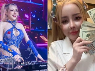 Thu nhập một đêm của Ngân 98 gây choáng: Cát xê hàng trăm triệu, tiền bo xếp thành cọc