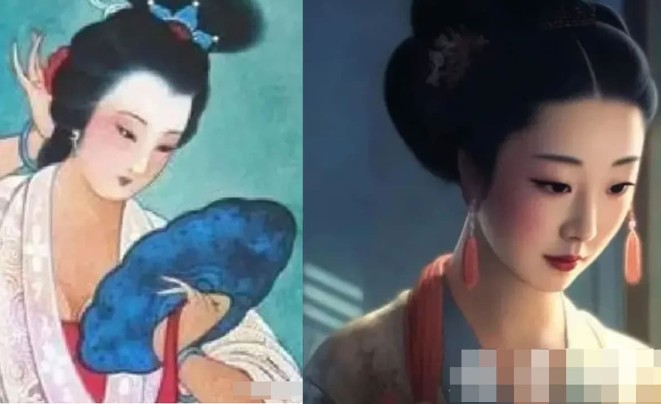 AI khôi phục chân dung Dương Quý Phi và Võ Tắc Thiên, nhan sắc thế nào mà khiến ai cũng kinh ngạc