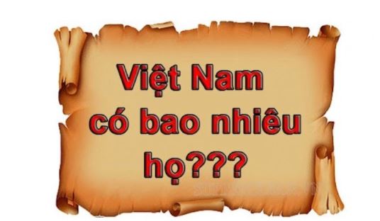 Loạt họ hiếm ở Việt Nam có nguồn gốc từ Trung Quốc: Người mang họ này tìm mỏi mắt mới thấy 1 người!