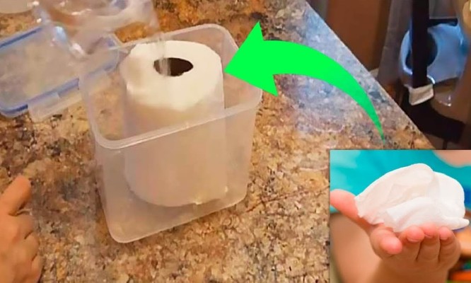 Ngâm khăn giấy vào giấm trắng, cách làm cực kỳ thiết thực và giải quyết được rắc rối lớn cho nhiều gia đình