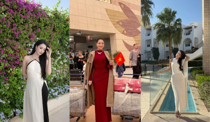 Bùi Khánh Linh bất ngờ đổi chiến thuật, nuôi hi vọng intop tại Miss Intercontinental