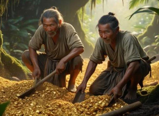 Mỏ vàng khổng lồ 105 tấn được phát hiện sát Việt Nam nhờ dùng Al