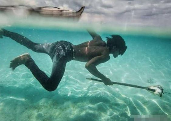 Kỳ lạ Bộ tộc đã sống dưới nước hơn 15.000 năm, phổi và lá lách to hơn người bình thường