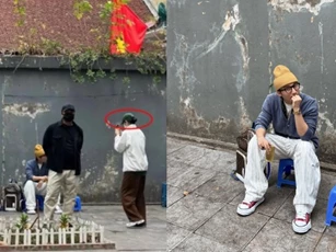 Xuất hiện bóng lưng người chụp ảnh cho Sơn Tùng M-TP tại quán trà đá, dân tình thi nhau réo tên một người