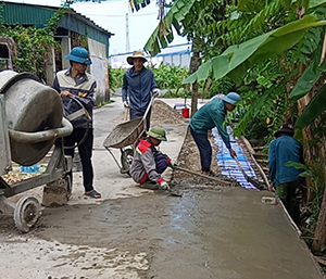 Nghệ An: Điểm sáng trong xây dựng nông thôn mới nâng cao ở Nghi Thuận